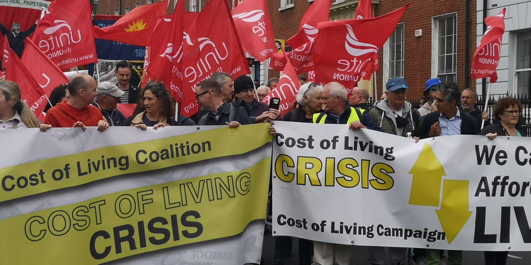Cost of Living Protest – Communist Party of Ireland
